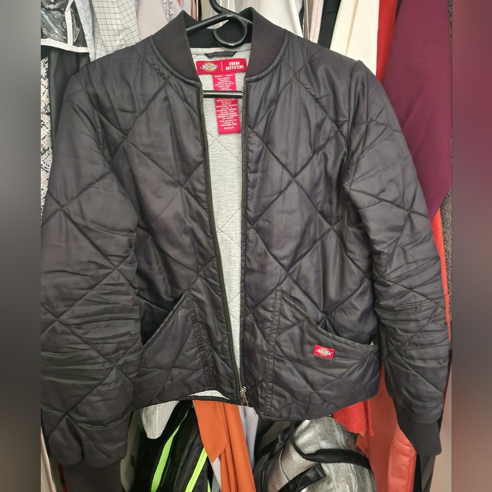 DICKIES Motorcycle Bomber Jacket by Urban Outfitters-Gntly Used.Great Condition!